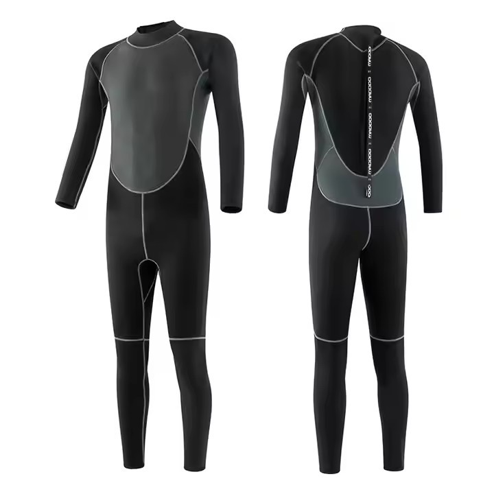 Suba Suite 3mm Neoprene Black Scuba Swim Suit Abrasion Resistant For Tropical Deep ...