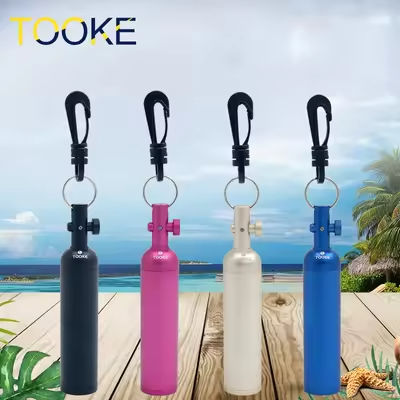 Portable Aluminum Diving Ring Bell Sound Shaker For Underwater Snorkeling Surfing