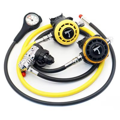 Customize Dive Equipment Scuba Diving Regulator Set With Air Pressure Gauge