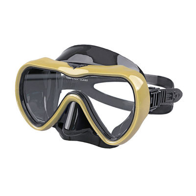 OEM Comfortable Leak Proof Silicone Scuba Diving Mask For Snorkeling