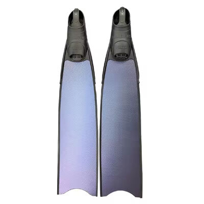 Customize Flexible Lightweight Freediving Carbon Fiber Fins For Underwater Spearfishing