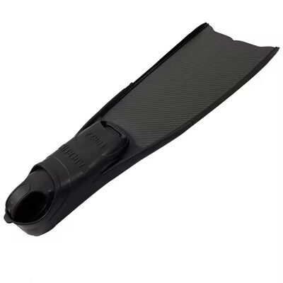 Freedive Black Short Blade Carbon Fiber Fins For Water Sports Swimming