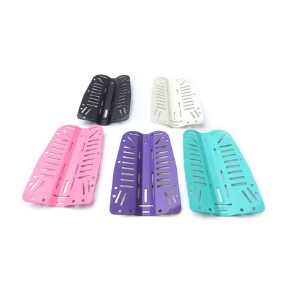 Colorful Scuba Diving Carbon Fiber Backplate for Unwater Snorkeling Swimming